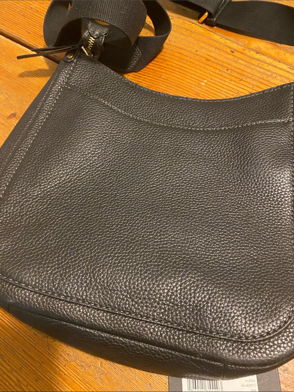 kate spade Black Pebbled Leather Roulette - Picture 3 of 5